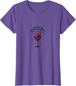 Sunday Funday Football Wine Lover Women's Game Day Saying
