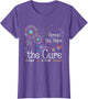 Fight Cancer in All and Everyday Colors Ribbons Flower Heart