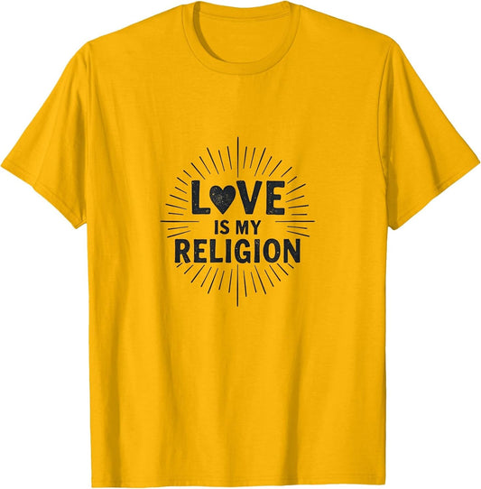Love Is My Religion Valentine's Day Design