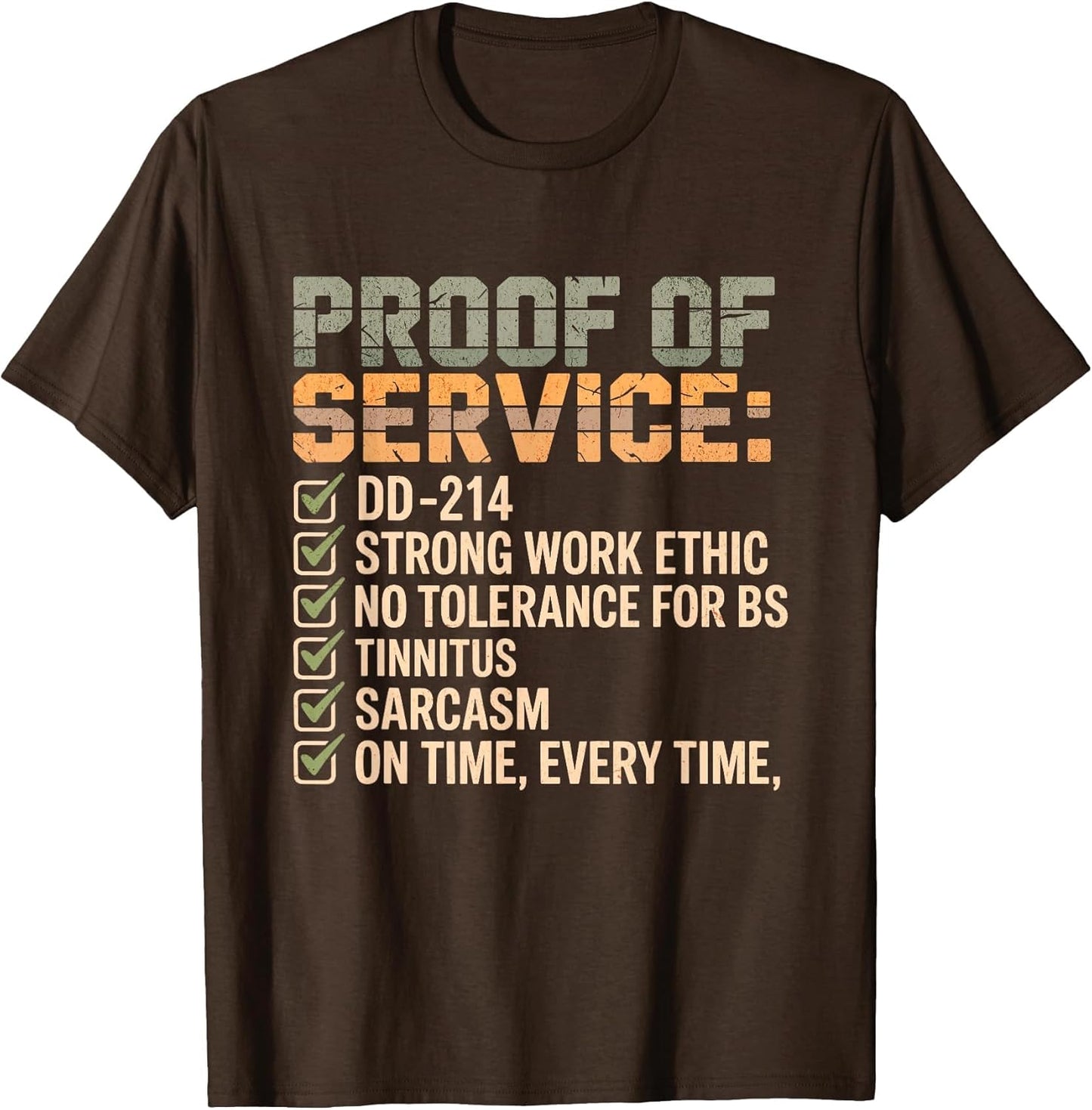 Proof of Service DD-214 Tinnitus Strong Work, Ethic Military