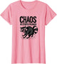 Chaos in Striped Pajamas Feral Raccoon Design