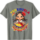 Cute Venezuela Girl Traditional Dress Colorful Art Kids