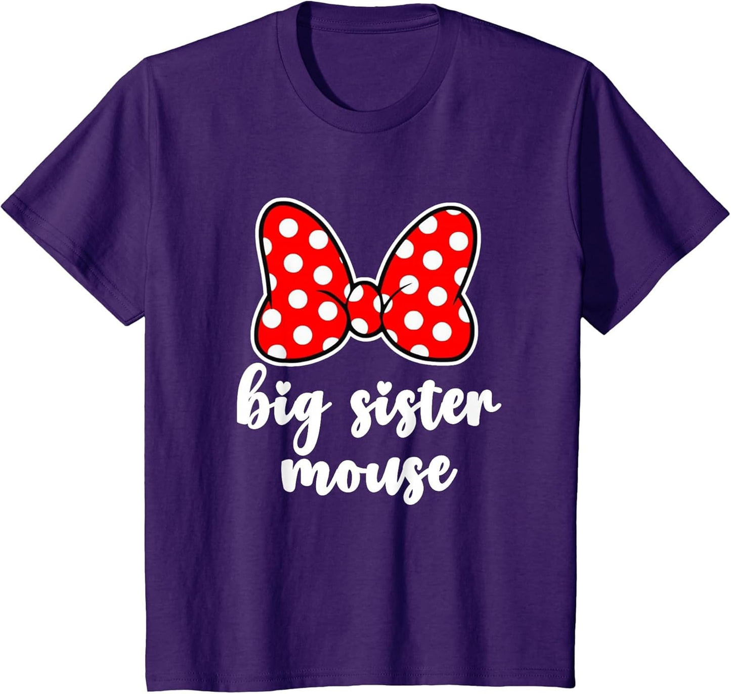 Kids Big Sister Mouse Bow Family Vacation - Youth, Toddler