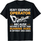Heavy Equipment Backhoe Excavator Operator Running Hoes