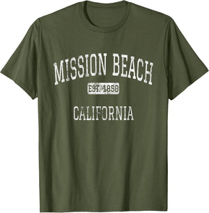 Mission Beach California San Diego CA Vintage