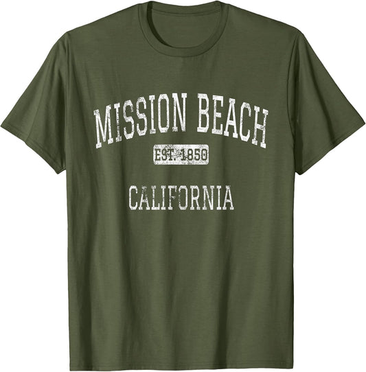 Mission Beach California San Diego CA Vintage