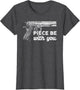 Piece Be with You 2nd Amendment Gun Lover Cool Man