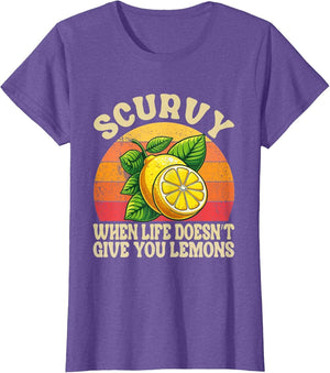 Scurvy When Life Doesn't Give You Lemons Vintage Fruit