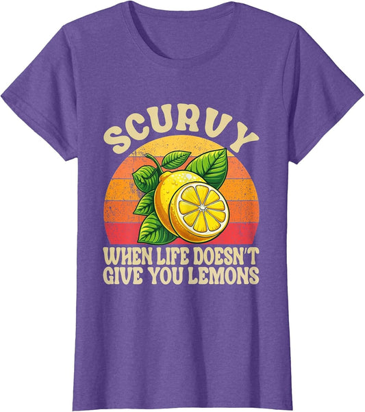 Scurvy When Life Doesn't Give You Lemons Vintage Fruit