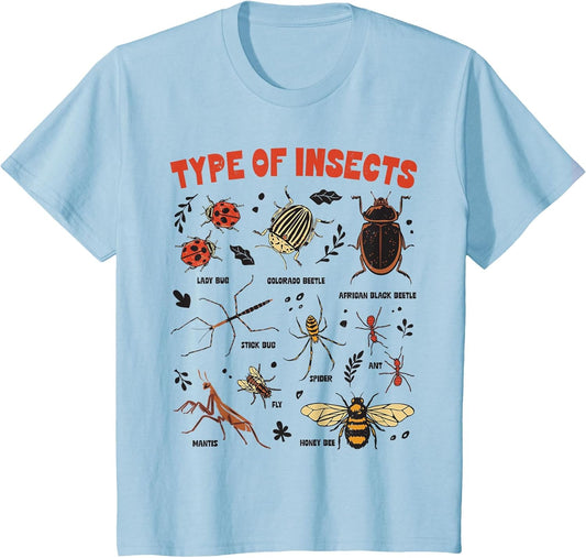 Type of Insects Bug Collection Funny Entomologist Entomology