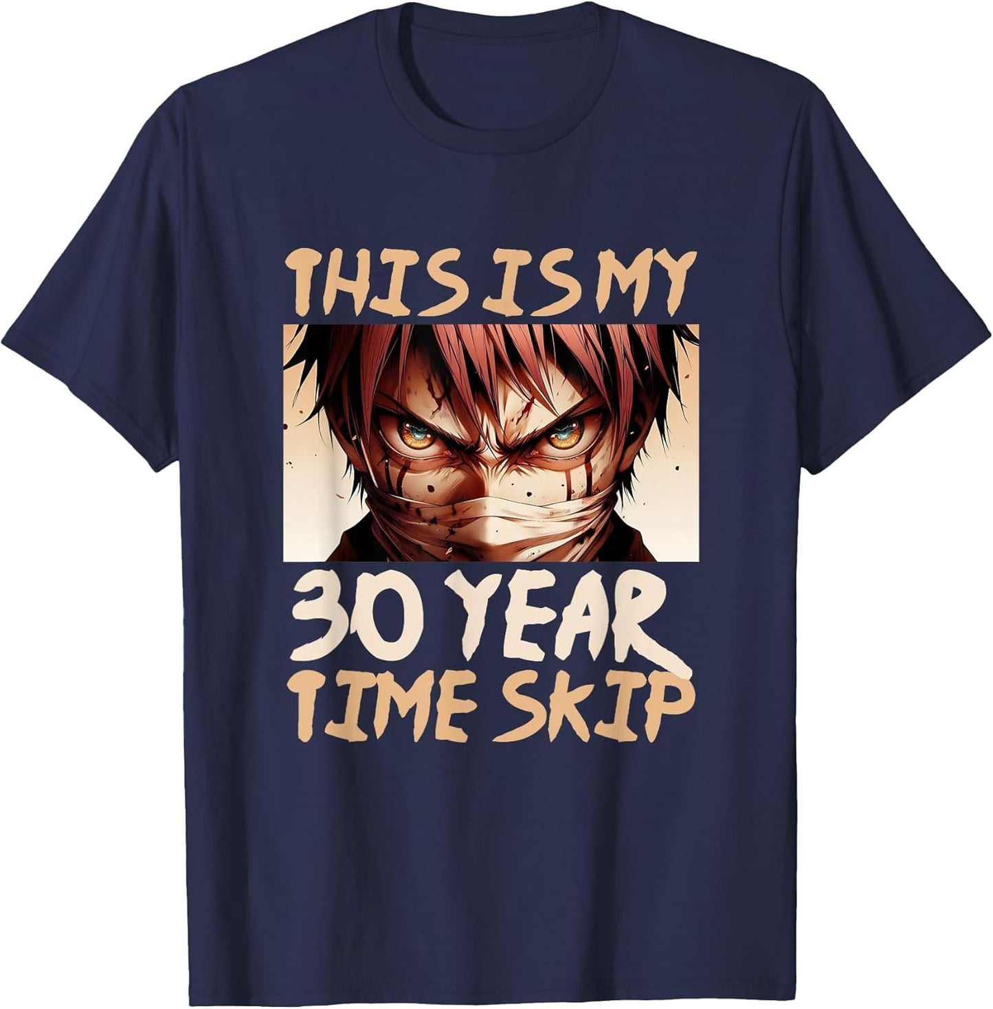 30 Years of Time Skip Anime Ninja Samurai 30th Birthday