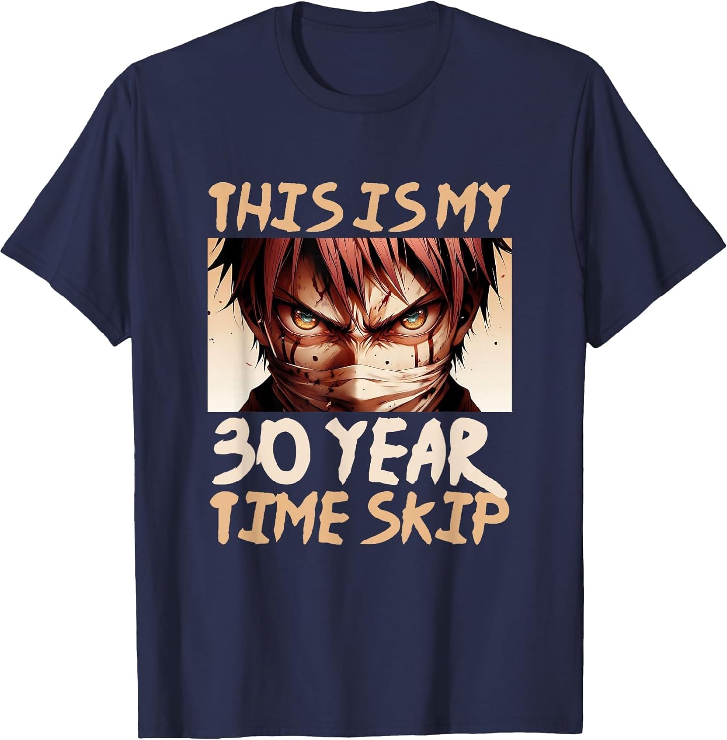 30 Years of Time Skip Anime Ninja Samurai 30th Birthday