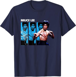 Bruce Lee Broken Mirror Claw Marks Vintage