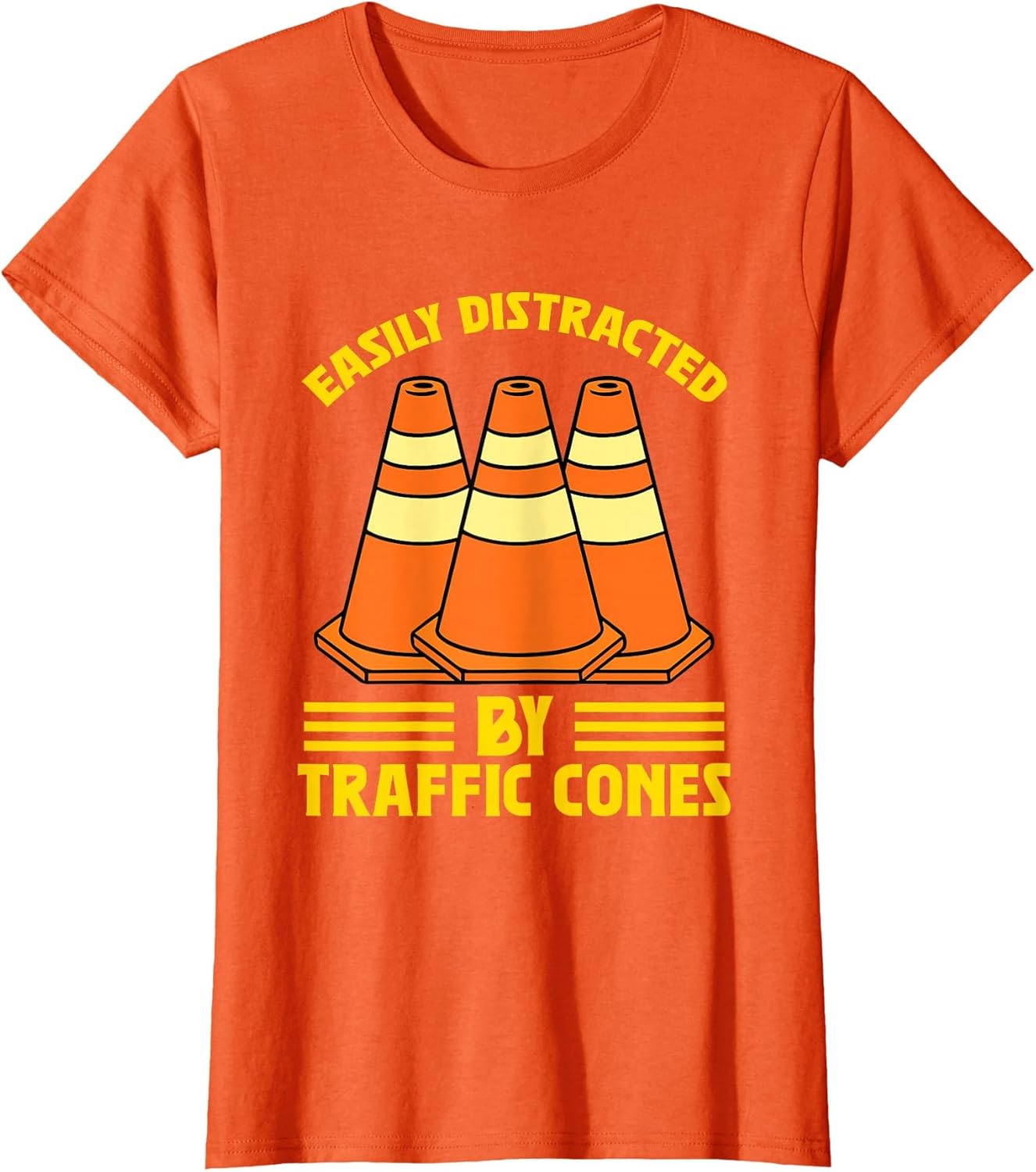 Easily Distracted by Traffic Cones