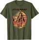 Star Wars: The Mandalorian Vintage Sunset Mando & Grogu