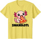 Axolotl Funny Snaxolotl Snacks a lot Pizza Eating Axolotl