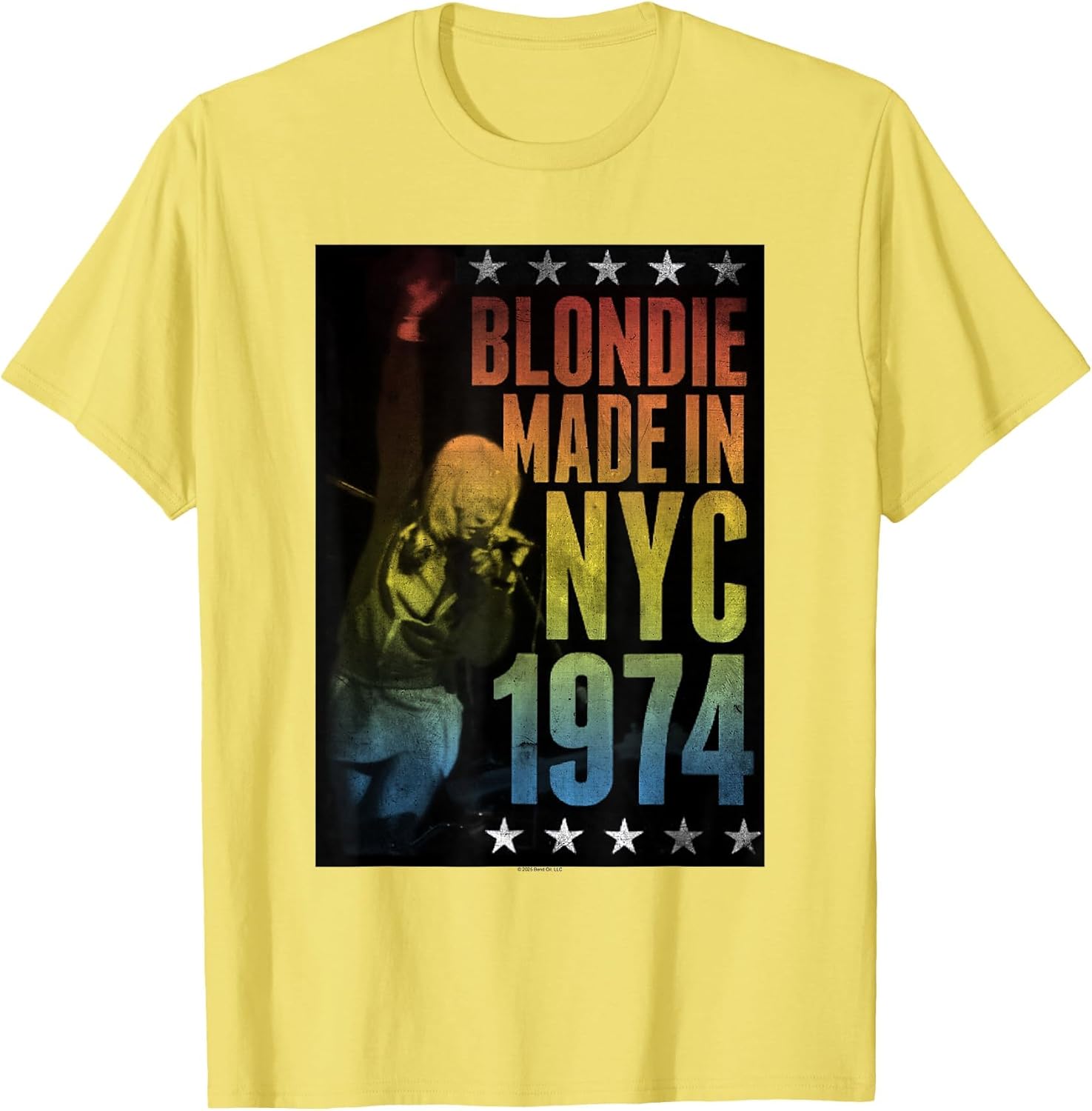 Blondie Rainbow Made in NYC 1974 Vintage Band