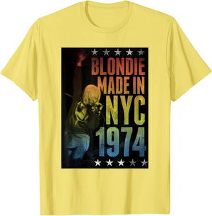 Blondie Rainbow Made in NYC 1974 Vintage Band