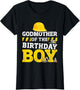 Godmother of Birthday boy Matching Family Construction Party