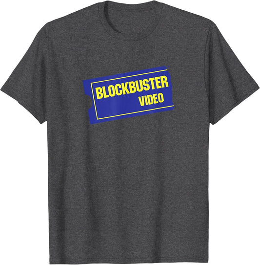 Blockbuster Vintage Ticket Logo Retro Video Rental Store
