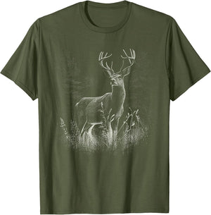 Deer in The Forest Nature Animals Deer Lovers