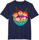 LGBTQ Rainbow Lesbian Pride Flag Cats in Ramen Anime Ally