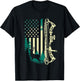 Patriotic Bowhunting USA Flag Bow Archery Deer Hunting Wild