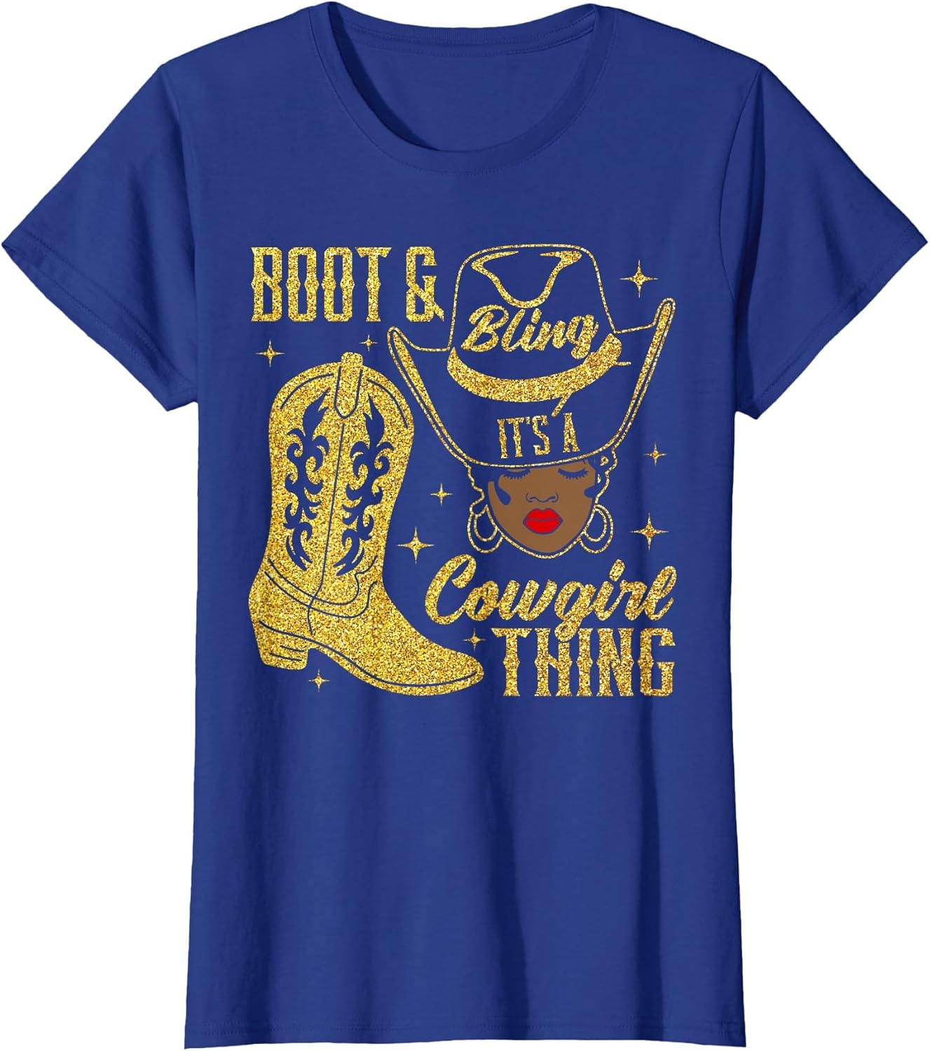Boots and Bling Black Cowgirl African American Black Woman