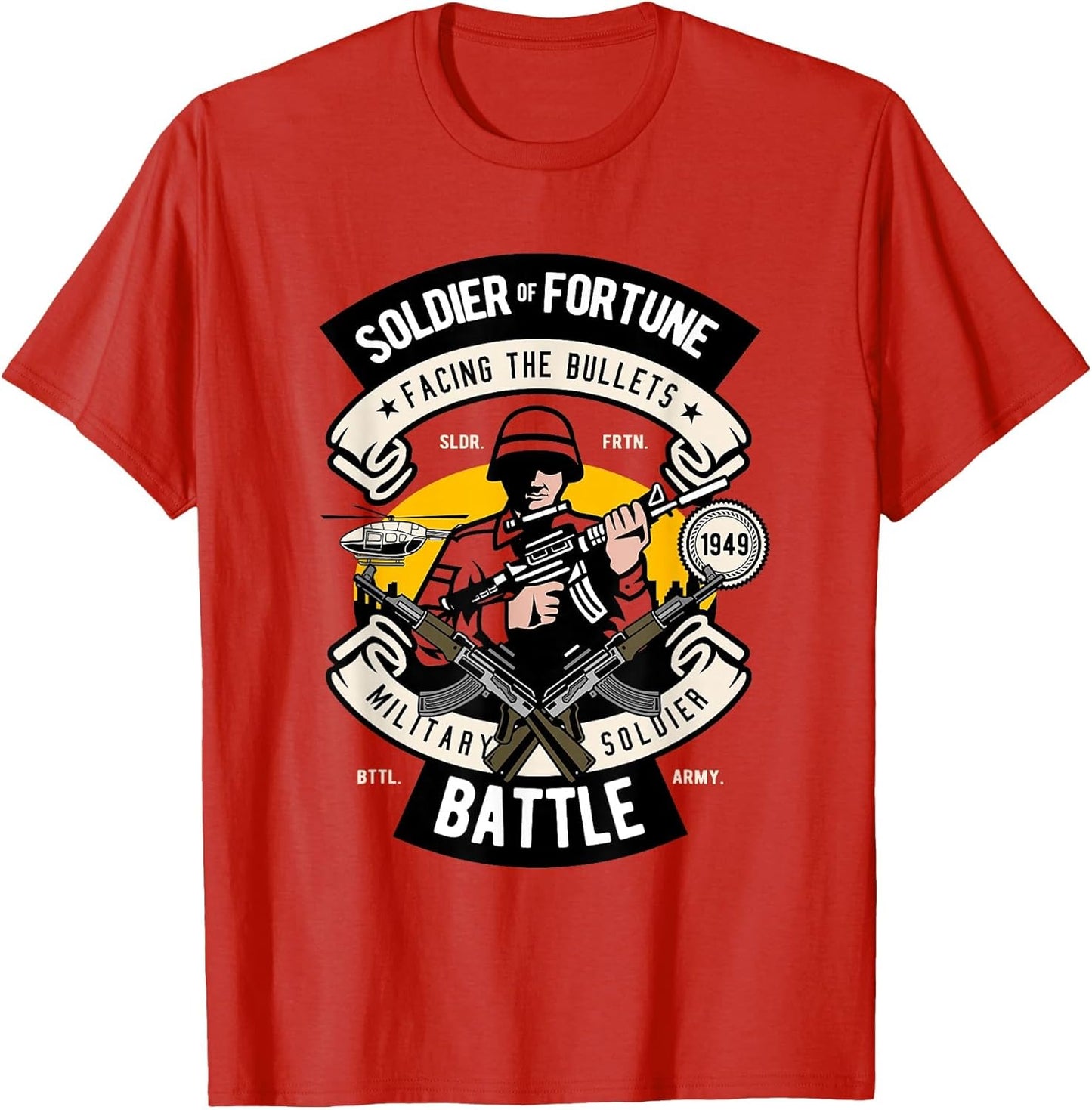 Soldier of The Fortune Military Soldier Patriotic Veteran