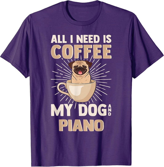 Coffee My Dog & Piano | Dogs Caffeine & Keyboard Instrument