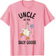 Uncle of The Silly Goose First Birthday Family Matching