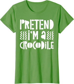 Pretend I'm A Crocodile Shirt Matching Crocodile Costume