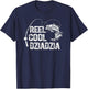 Reel Cool Dziadzia Design with Fish and Fishing Rod Grandpa