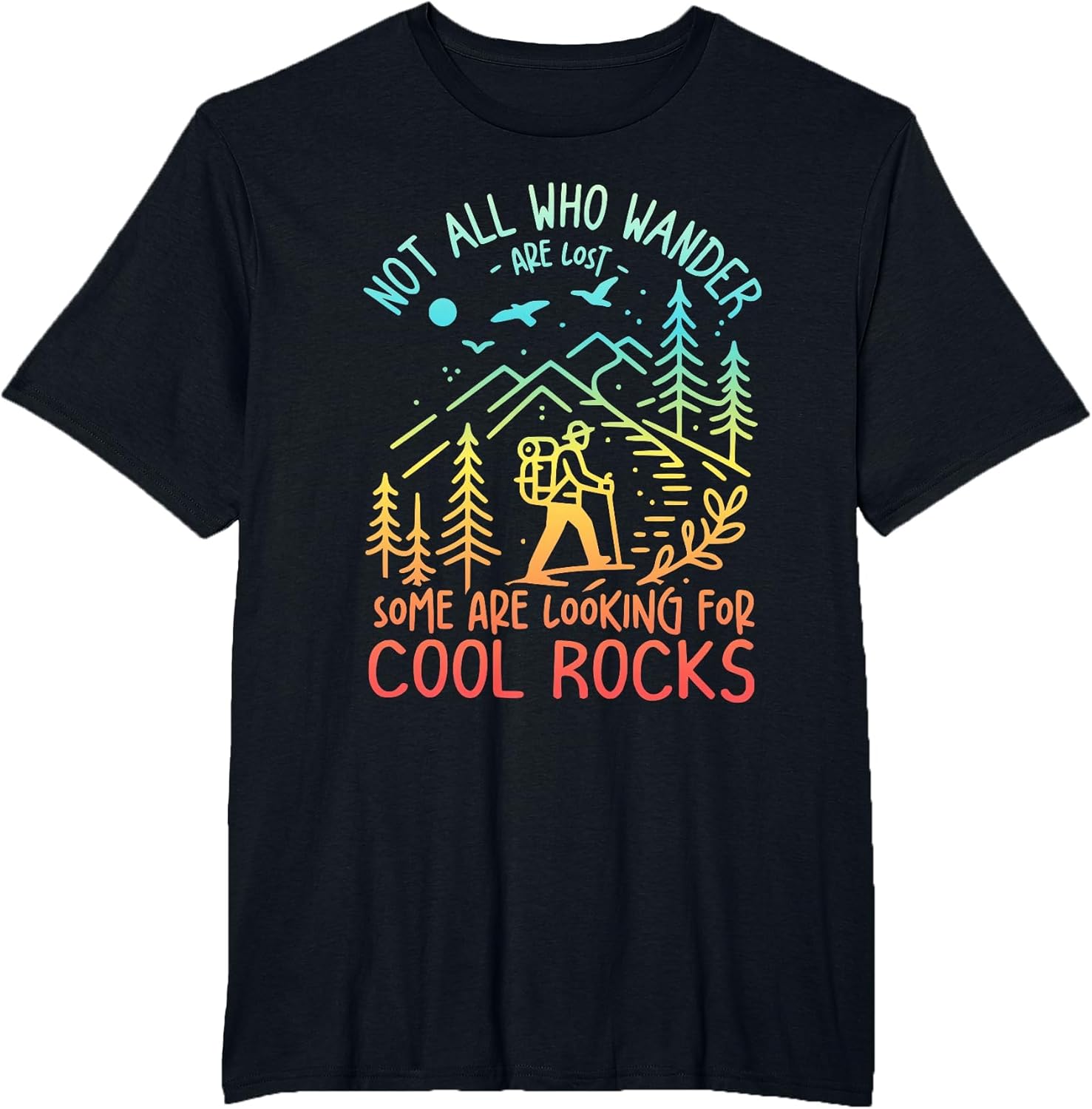 Not All Who Wander are Lost Some are Looking for Cool Rocks