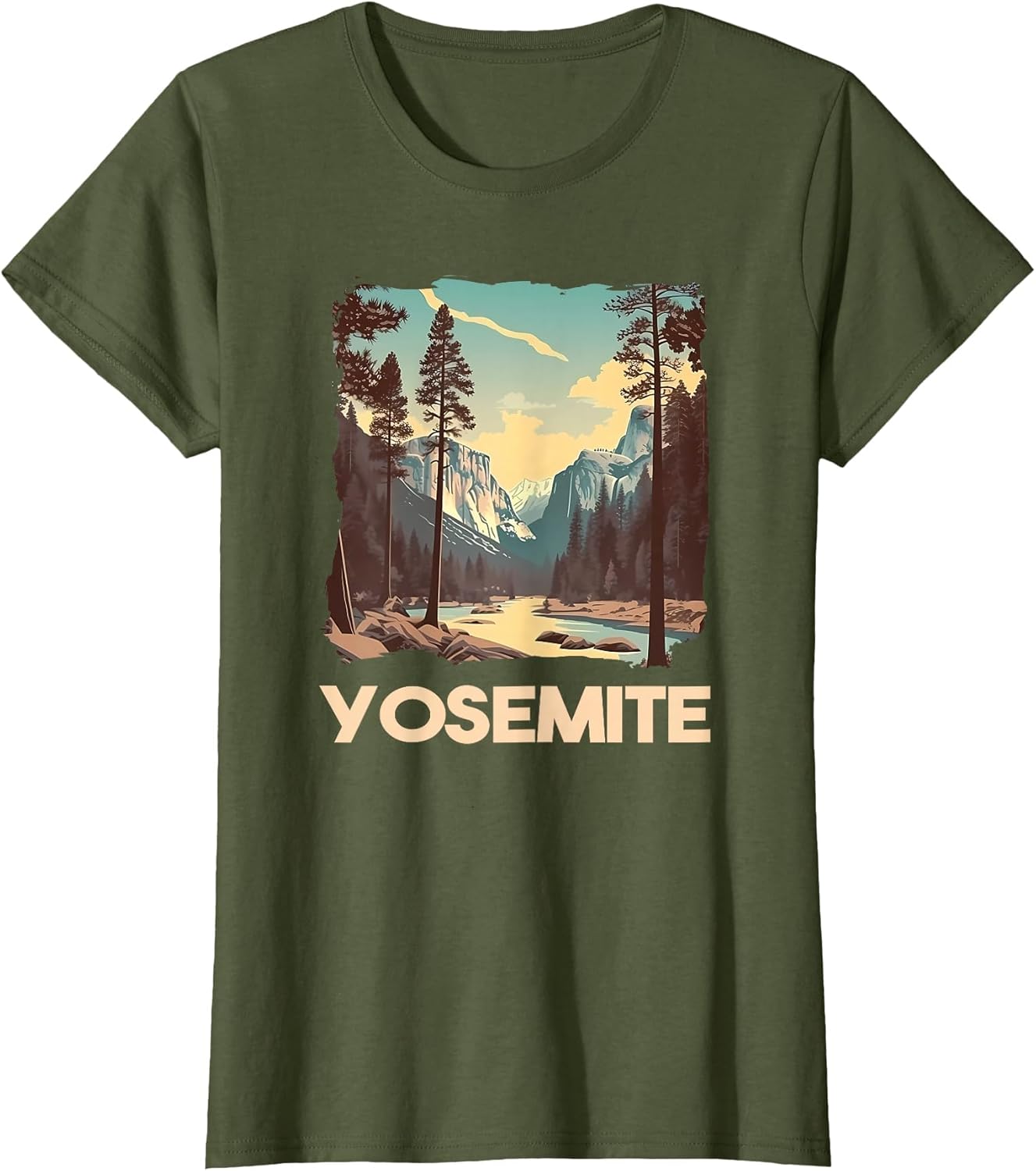 Vintage Yosemite National Park Nature Lover Adventure