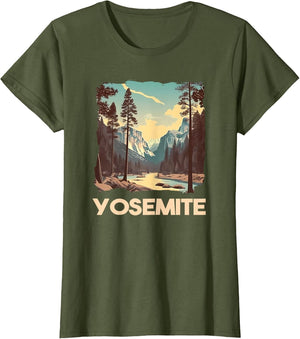 Vintage Yosemite National Park Nature Lover Adventure