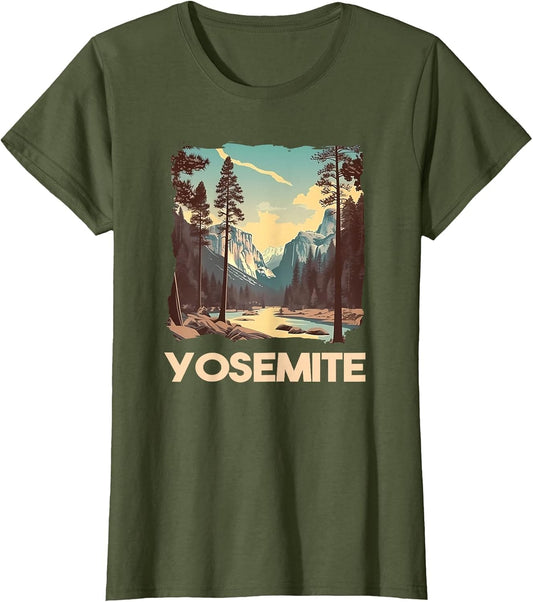 Vintage Yosemite National Park Nature Lover Adventure