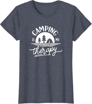 Camping is My Therapy for Outdoors Tent Camper