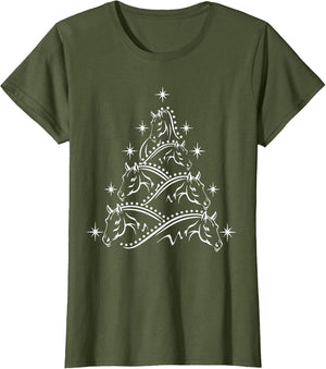 Horse Christmas Tree, Horse Rider Costume, Christmas