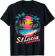 St Lucia Souvenir Summer Saint Lucia Retro Vintage