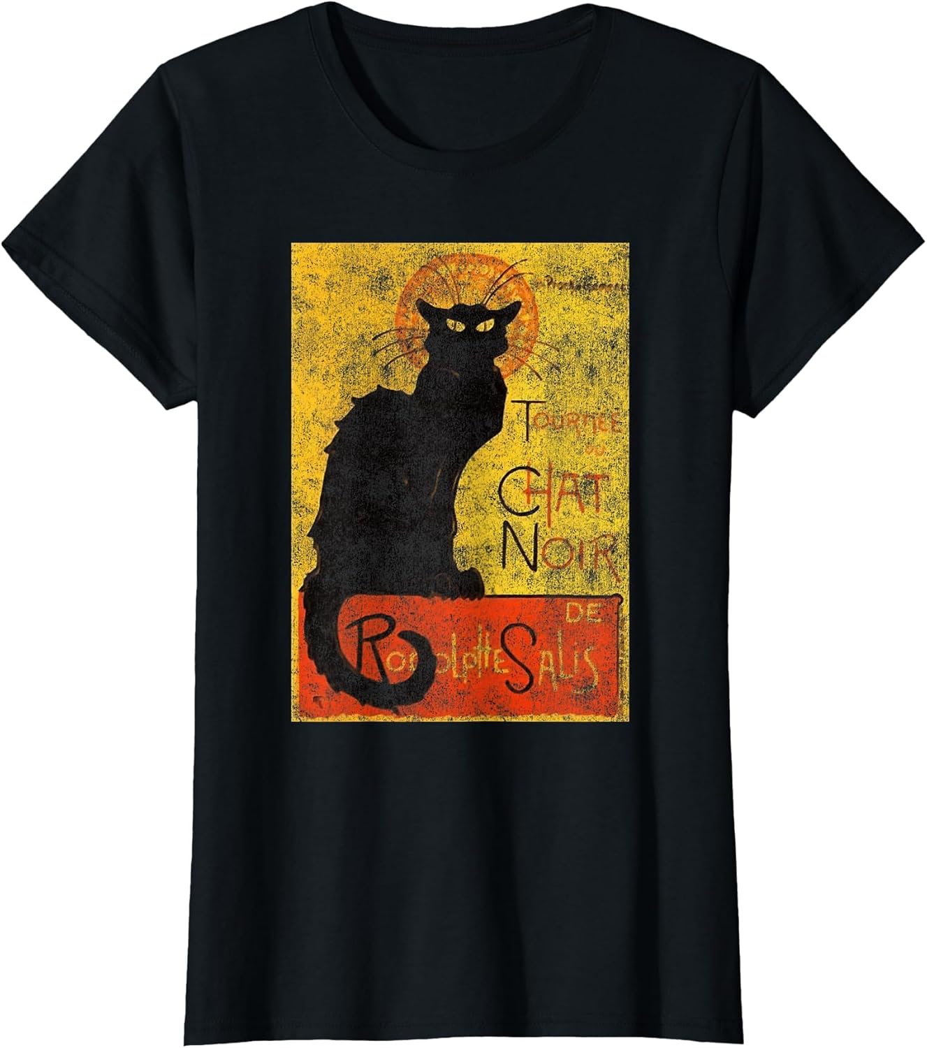 Vintage Tournee du Chat Noir Black Cat Halloween