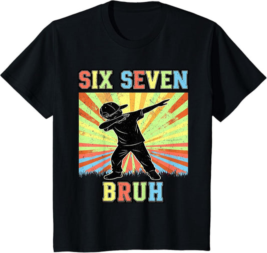 Retro 67 Bruh Meme Birthday Rizz for Kids Boys Men Youth