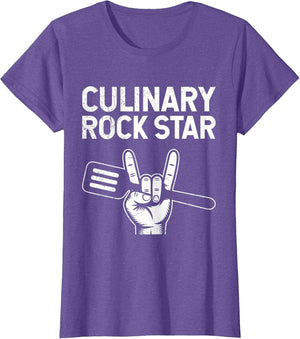 Chef Culinary Rock Star Funny Gastronomy