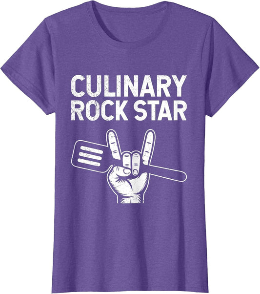 Chef Culinary Rock Star Funny Gastronomy