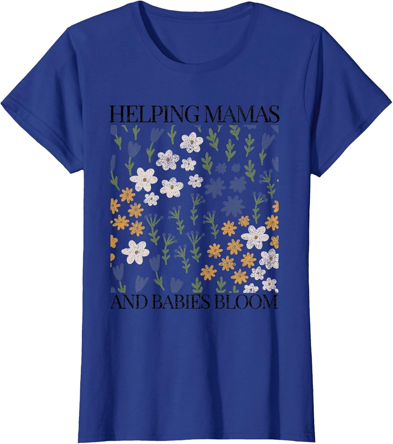 Doula Wildflowers Mother Baby Nurse Spring Future T Floral
