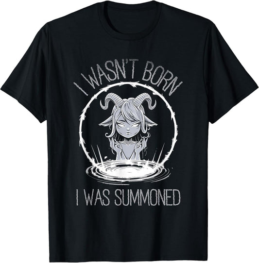 Cute Kawaii Satanic Goth Girl, I Wasn't Born I was Summoned