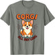 Corgi All Day Long Adorable Dog Design