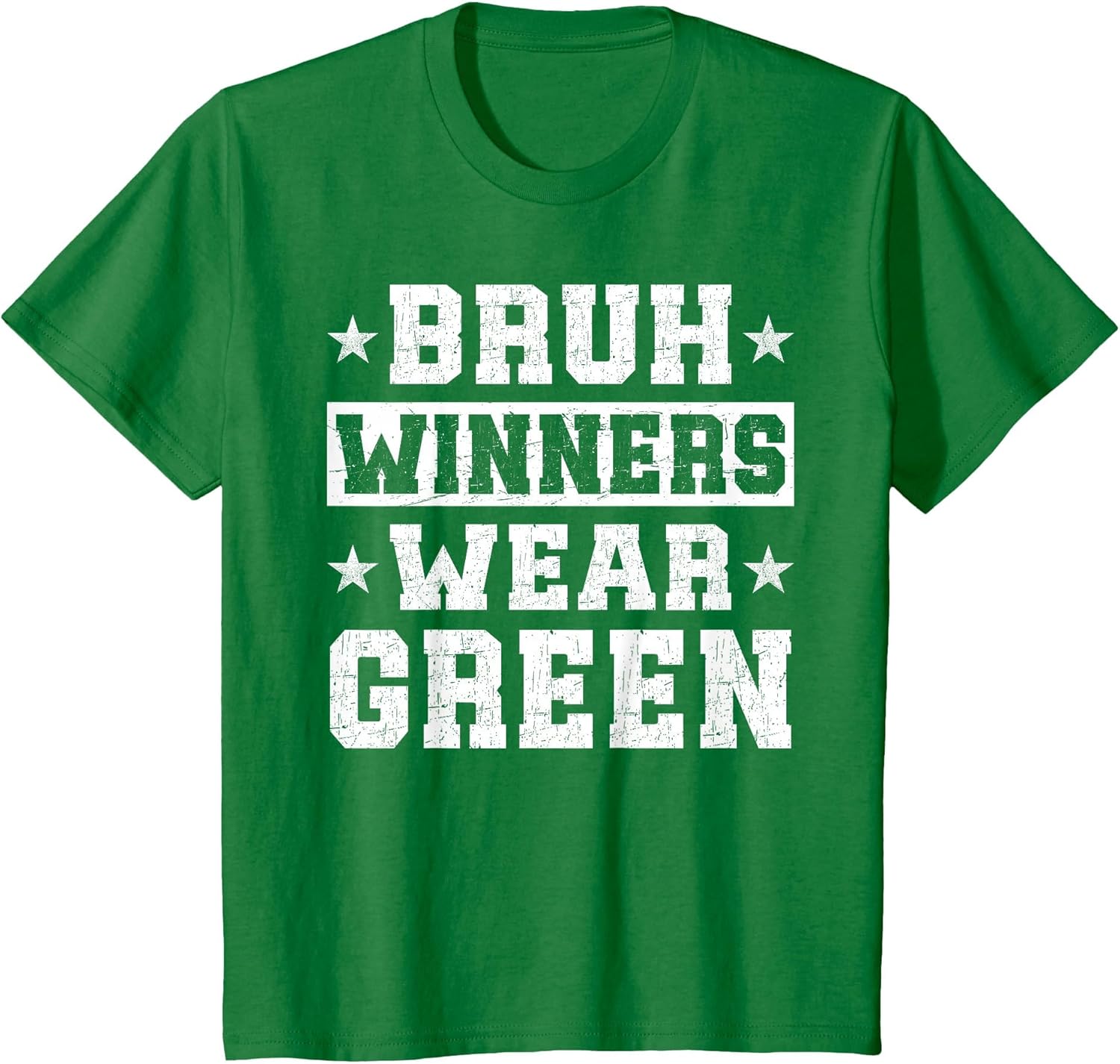 Spirit Week Winners Wear Green Camp Team Game Color Sports