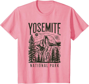 Retro Yosemite Half-Dome National Park Vintage