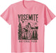 Retro Yosemite Half-Dome National Park Vintage